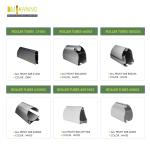 2mm Awning Roller Tube 78mm Aluminium Square Pipe Roller