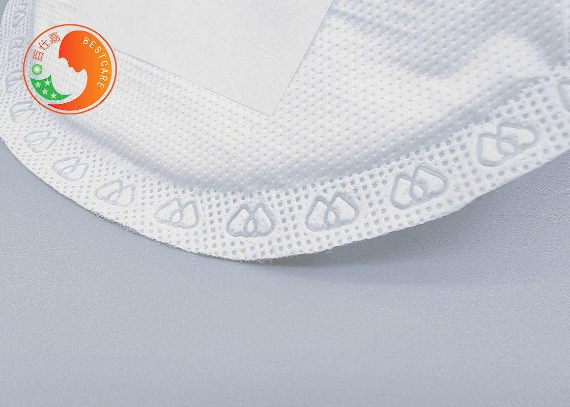 Round Shape Hygiene Disposable Breast Pads High Absorbing Customizable