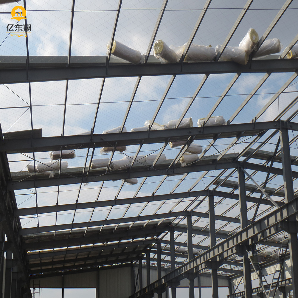 Strong Steel Structure Construction Customizable Bolted Or Welded Method
