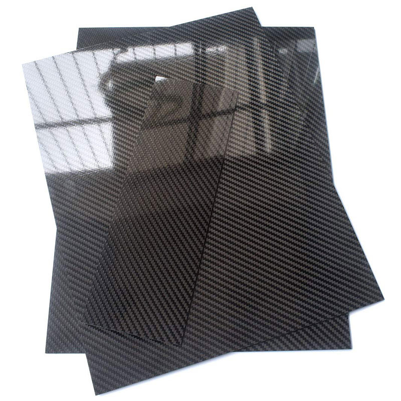 Plain Twill Weave Glossy Matte Finish Carbon Fiber Plate 3k Carbon Fiber Sheet
