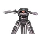 V600 Professional Camera Teleprompter Carbon Fiber Tripod Carry Bag for Video