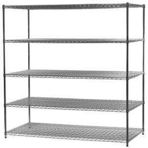 China Free Add On Shelves Boltless Industrial Wire Shelving Height Adjustable wholesale