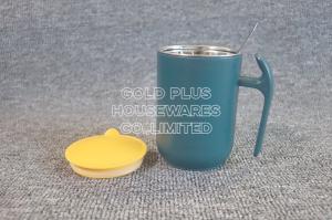 China 304SS Silicone Sublimation Coffee Mug With Spoon Customized Logo wholesale