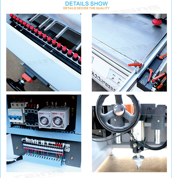Woodworking Multi Spindle Drilling Machine Maximum 35mm Boring for Woodworking Needs