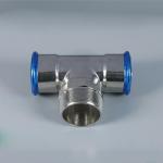 Eco friendly Viega Propress Stainless Steel Fittings Surface Polishing