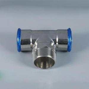 China Eco friendly Viega Propress Stainless Steel Fittings Surface Polishing wholesale