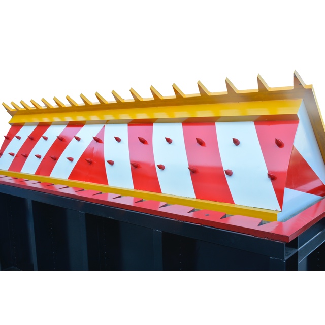 650mm Height K12 Wedge Barrier For Perimeter Protection 3M-6M Length