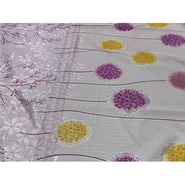 80gsm 100 Recycled Polyester Fabric , 230cm Wide Mattress Quilt Fabric
