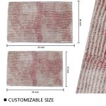 Latex Backing 2100GSM Water Absorption Mat Anti Slip Toilet Floor Mat