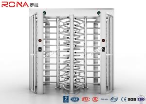 China Bi - Directional Full Height Turnstile Revolving Metal Passage Access Control wholesale
