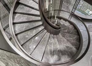 China Stylish Heat Bent Curved Balustrade Irregular Shaped Glass wholesale