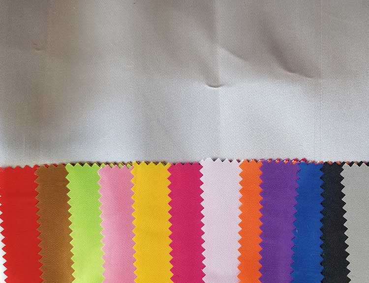 Eco-friendly 100% recycled polyester RPET Microfiber Satin fabric