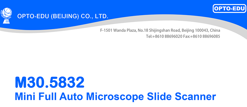 OPTO-EDU M30.5832 Mini Full Auto Microscope Slide Scanner 2 Slides