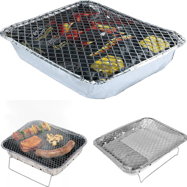 Disposable Charcoal Grill Instant Barbecue Grill One Time Use