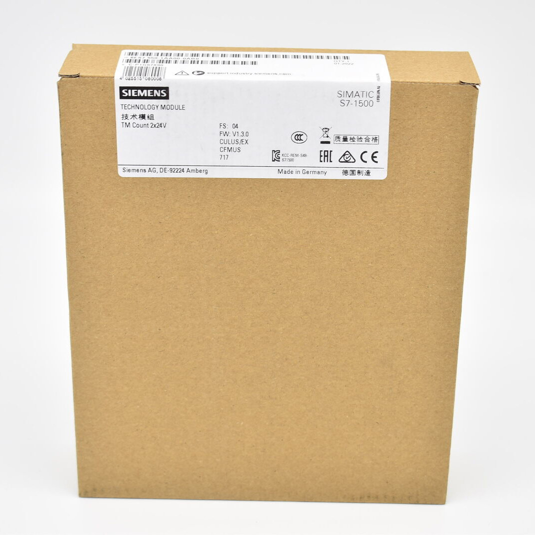SIEMENS PLC SIMATIC S7-1500 TM COUNT 2X24V 6ES7550-1AA00-0AB0 COUNTER MODULE, 2 CHANNELS FOR 24 V