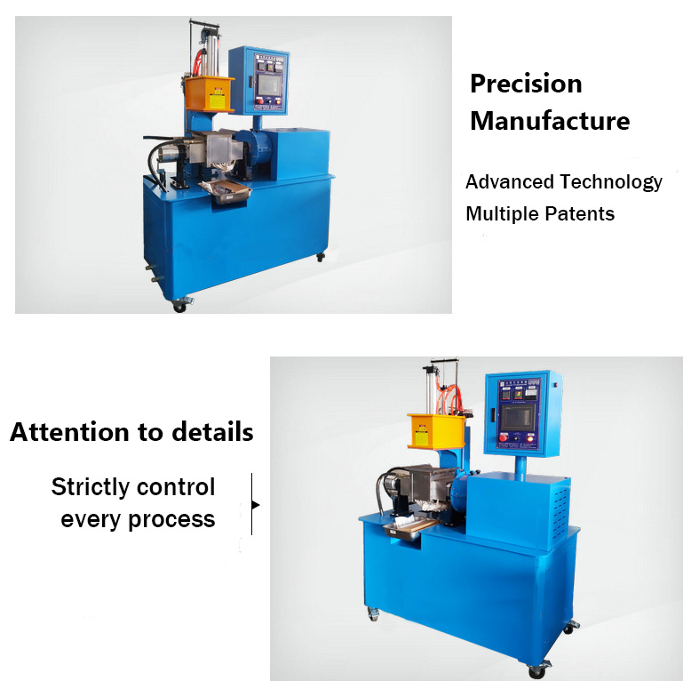 1L Laboratory Rubber Internal Mixer Rubber Compound Mixing Machine