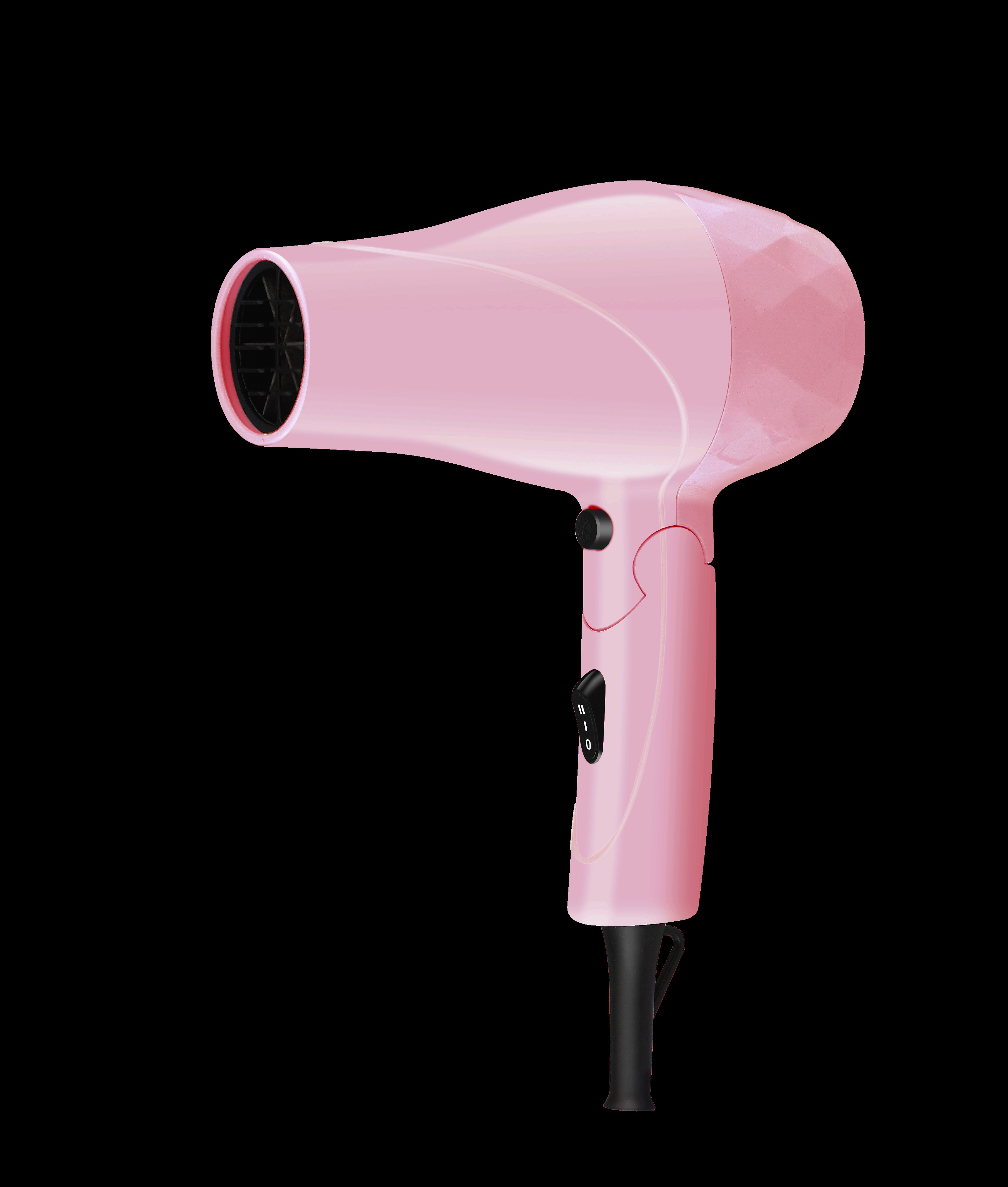 Amazon Hot Selling OEM Folding Cool Shot Function With Concentrator Mini Travel Hair Dryer Professional Blow Dryer Hair