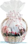 Large Cello/Cellophane Bags,30x 40 Inches Clear Basket Bags OPP Plastic