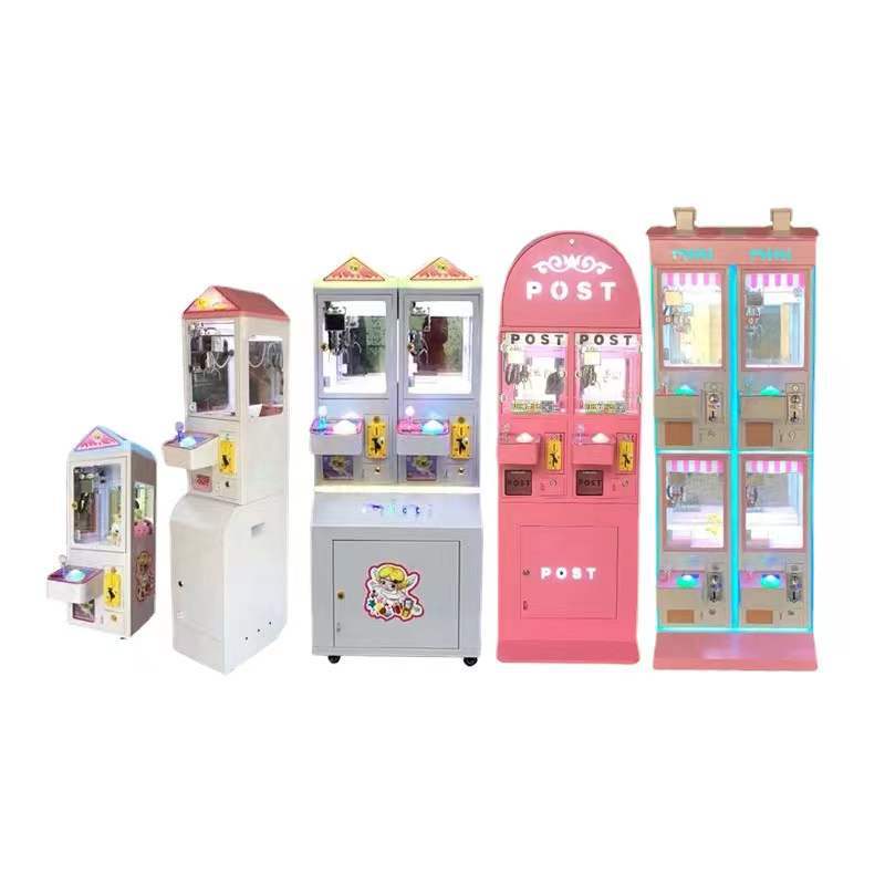 Coin Operated Mini Plush Toy Claw Crane Machine with 110V/220V/230V Voltage