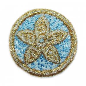 China Custom Embroidered Cloth Badges Machine Washable Eco Friendly OEM / ODM wholesale