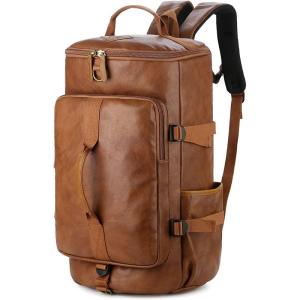 China Stylish Men Weekender Custom Travel Bag Customized PU leather Material wholesale