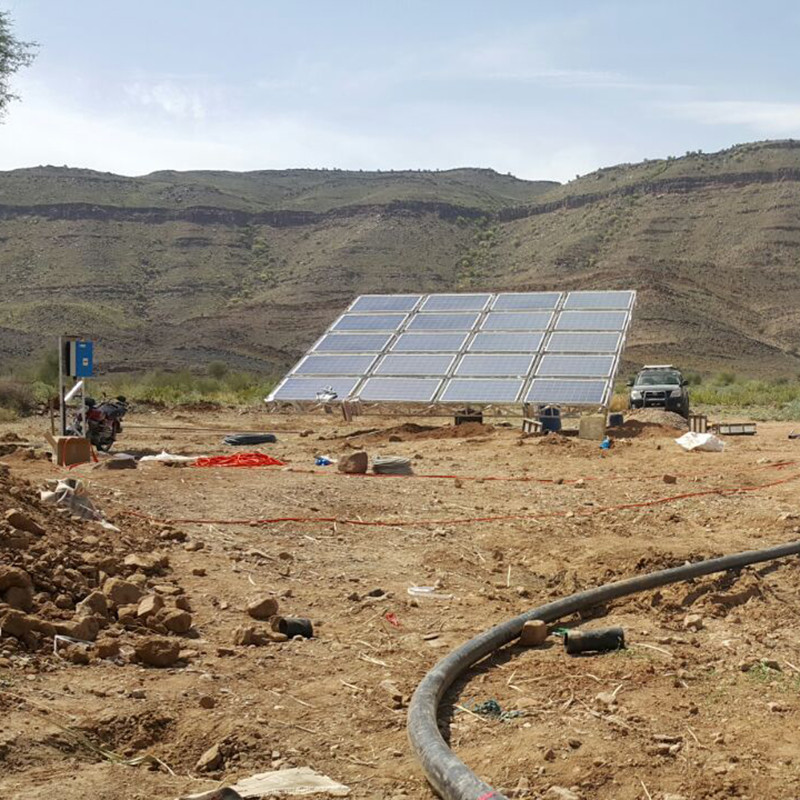 IP65 Design 4kw Submersible Solar Water Pump System Home Using In Algeria