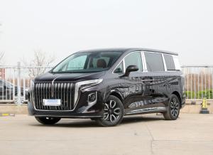 China Black Hongqi 7 Seater Minivan MPV High End Luxury Business Reception Car wholesale