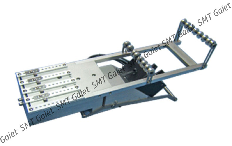 Vibration Yamaha Feeder 430X100X60 SMT Stick Feeder 100MM 3 Input Channels