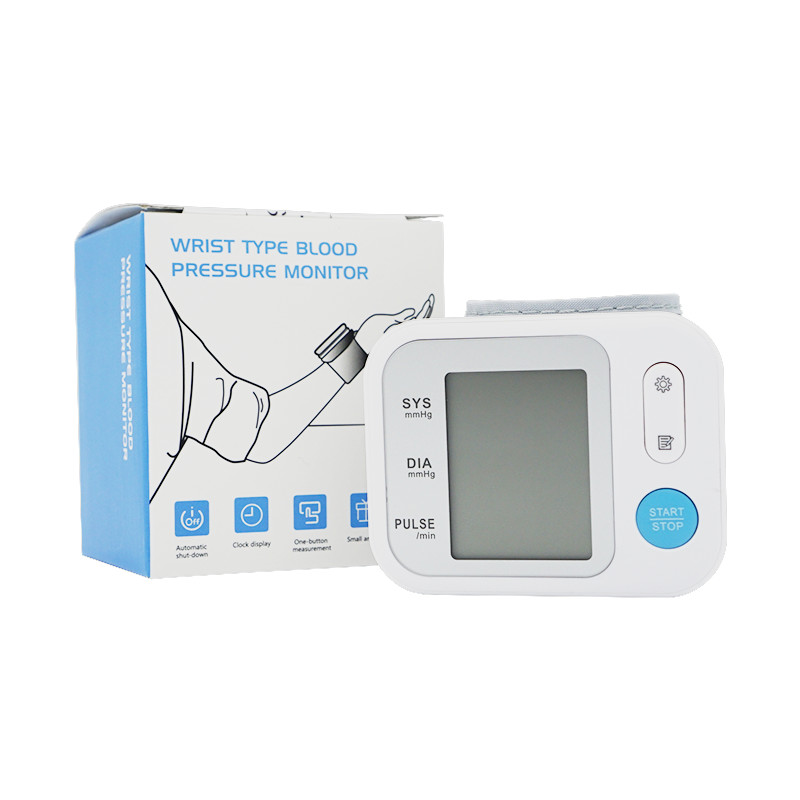 Automatic Wrist Wrist BP Monitor Machine Battery Powered ISO13485 CFDA