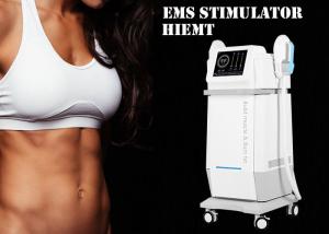 China 4handles Hi Emt Ems Body Slimming Beauty Machine With Rf wholesale