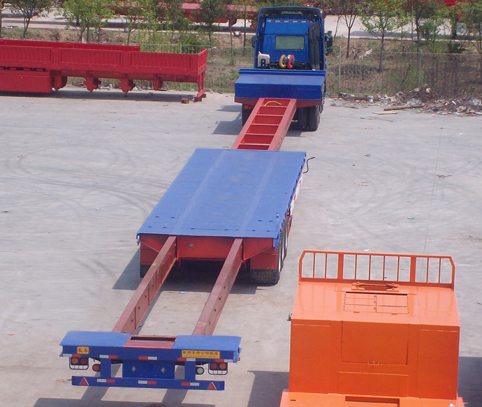 3000 ton Max Payload AOTONG TRAILER Semi Trailer for Large Tank Container Transport