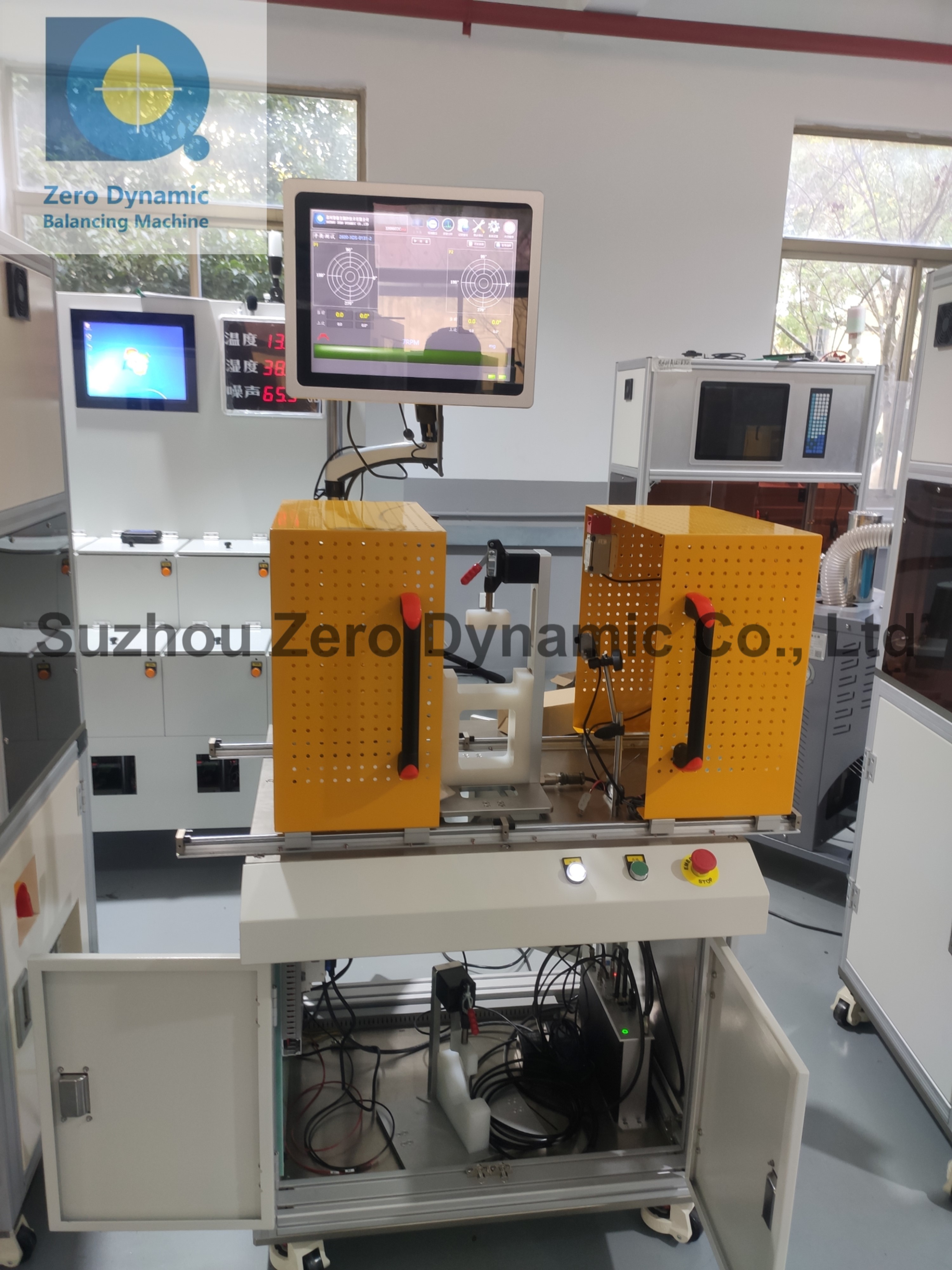 High Precision Blower Motor, Centrifugal Fan Motor Assembly Balancing Machine
