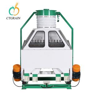 China Gravity Classify Grain Destoner Machine TQSF200 For Removing Stones wholesale