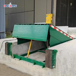 China 10t Loading Dock Equipment Blue Dock Plates For Warehouse wholesale