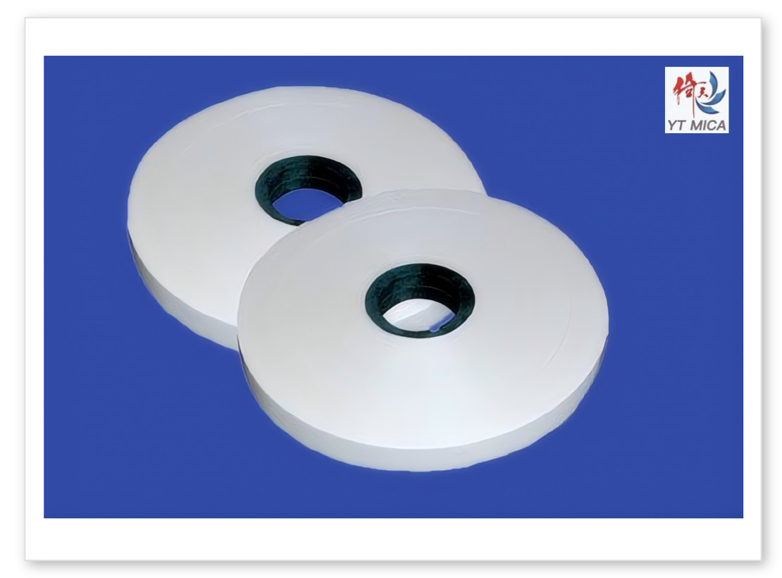 YT Mica / 2 in 1 calcined muscovite tape for cables & wires