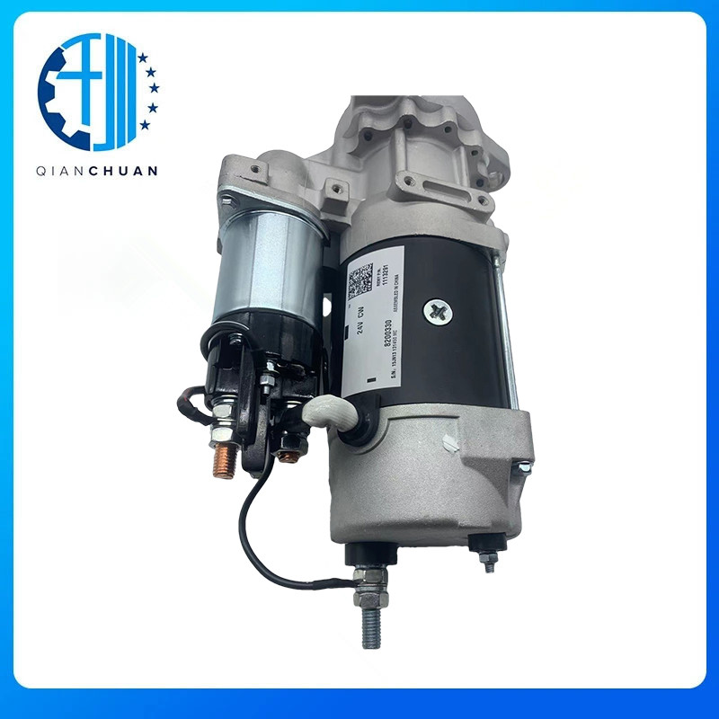 Starter 8200330 for 39MT 24V 11 Tooth Rotatable CATERPILLAR Spare Parts