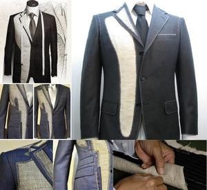 120gsm PES Double Dot Suit Woven Interfacing Fabric