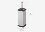 304SUS Stainless Steel Upgraded Square replaceable toilet brush standing toilet