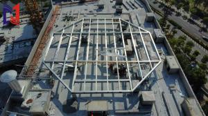 China Aluminum rooftop helipad for modern use wholesale