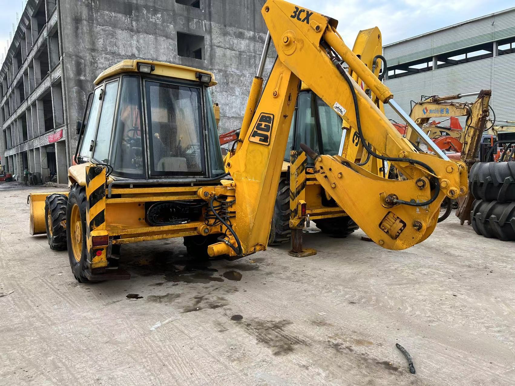 Second Hand JCB 3CX Backhoe Loader , Multifunctional Construction Machinery
