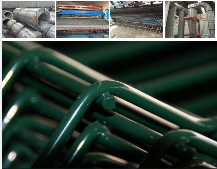 Triangle Bending Wire Mesh Fencing Galvanized Powder Coated ISO CE Passed