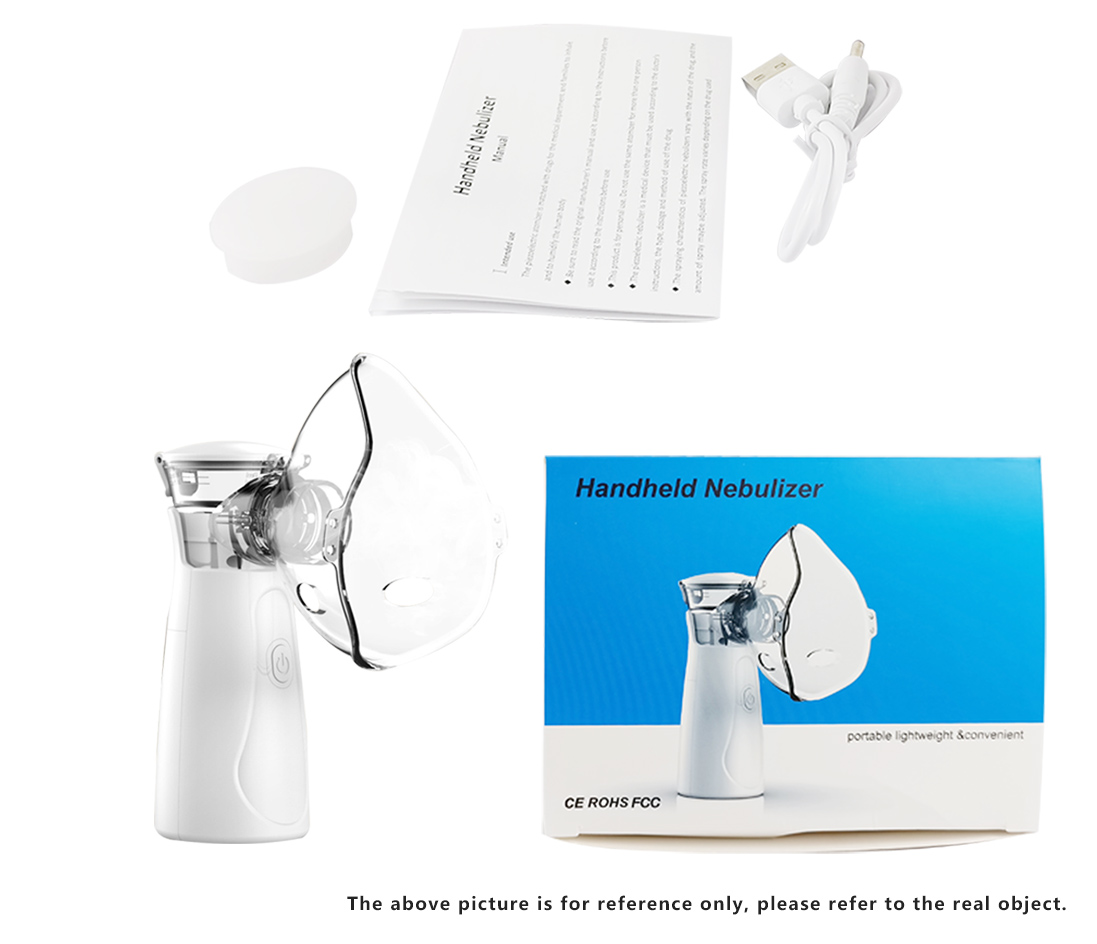 Kid Portable Handheld Face Mesh Tiny Paricle Nebulizer