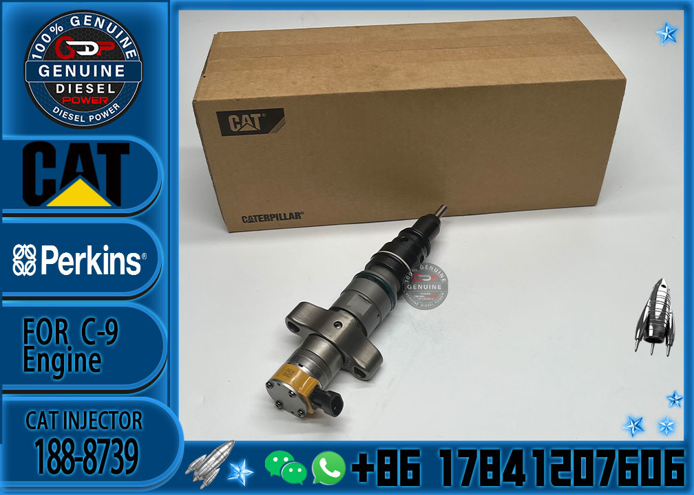 Diesel Engine Fuel Injector 188-8739 For Excavator C-9 200B 320B 3116 3114 330D 336D E336D E330D