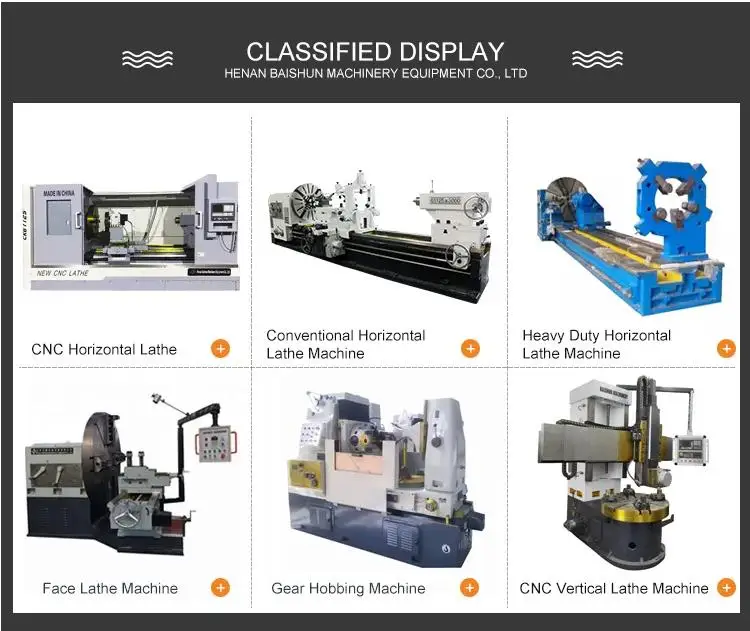 CK6150 Cnc Lathe Turning Machine High Precision Thread Cutting