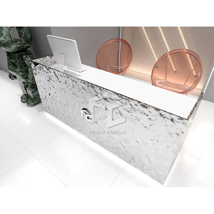 Powder Coated Skincare Shop Display Furniture Retail Cosmetics Shop Decoration