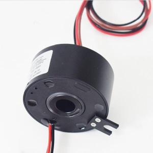 China Compact 380V Through Hole Electrical Rotary Joint With 12.7mm Hole wholesale