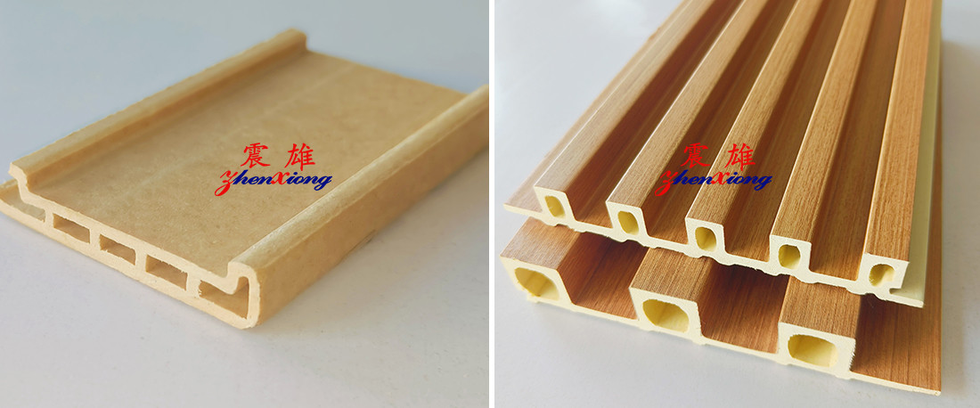 PVC Wood Plastic Production Line Optimized Screw Plastic Profile Production Line