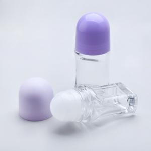 China Empty Perfume Roller Bottles Hot Stamping 90ml Glass Material wholesale
