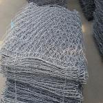 Square Hole Pvc Coated 2.0mm Dia Gabion Mesh