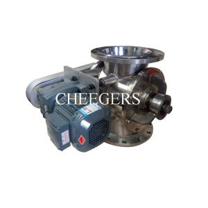 China SS304 DN200 Pneumatic Rotary Valve Tapioca Starch Airlock Feeders wholesale
